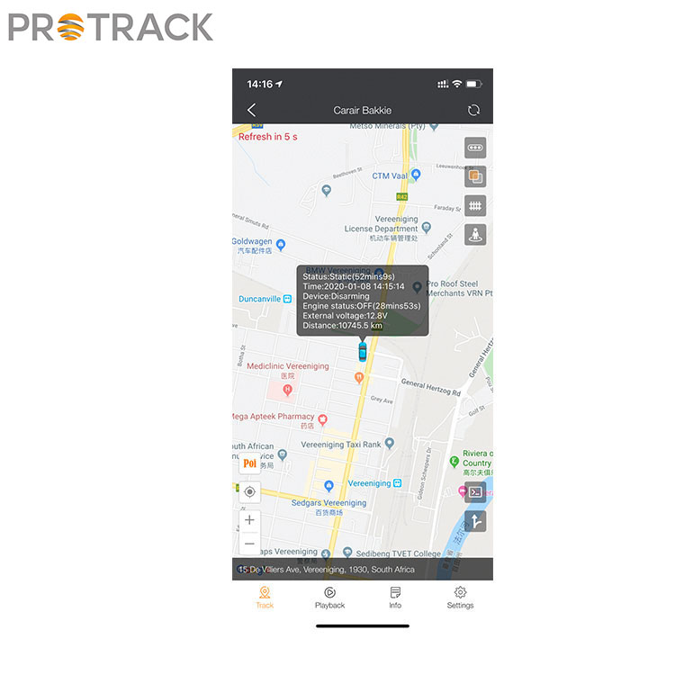 IOS နှင့် Android APP Tracking Software များ